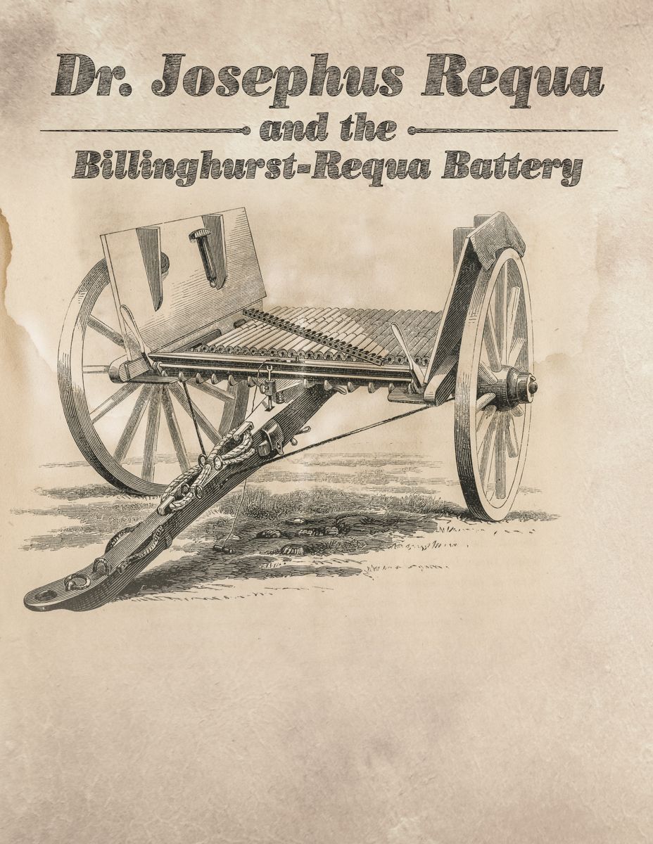 Dr. Josephus Requa and the Billinghurst-Requa Battery — lead photograph from the original article