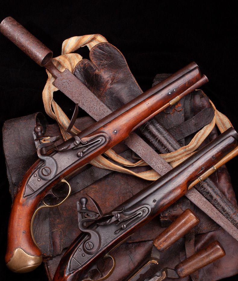 Colt’s Side Hammer Revolving Military Rifles — lead photograph from the original article