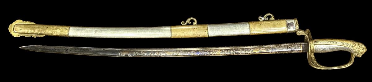 Sword of Colonel James O. Clarke — lead photograph from the original article