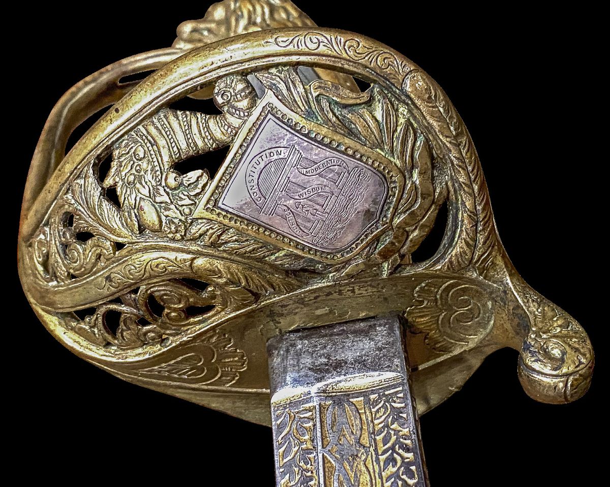Sword of Colonel James O. Clarke — photograph 8 from the original article