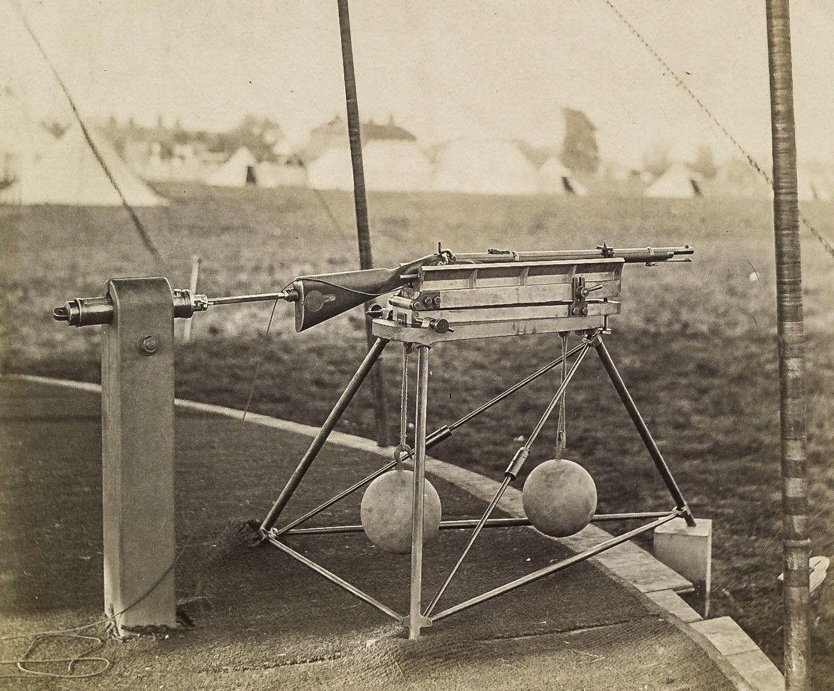 The Confederate Whitworth Rifle — lead photograph from the original article