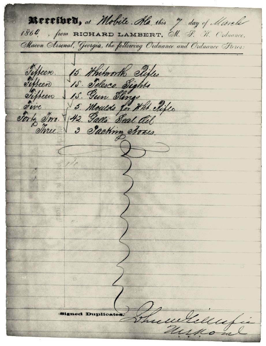 The Confederate Whitworth Rifle — photograph 4 from the original article