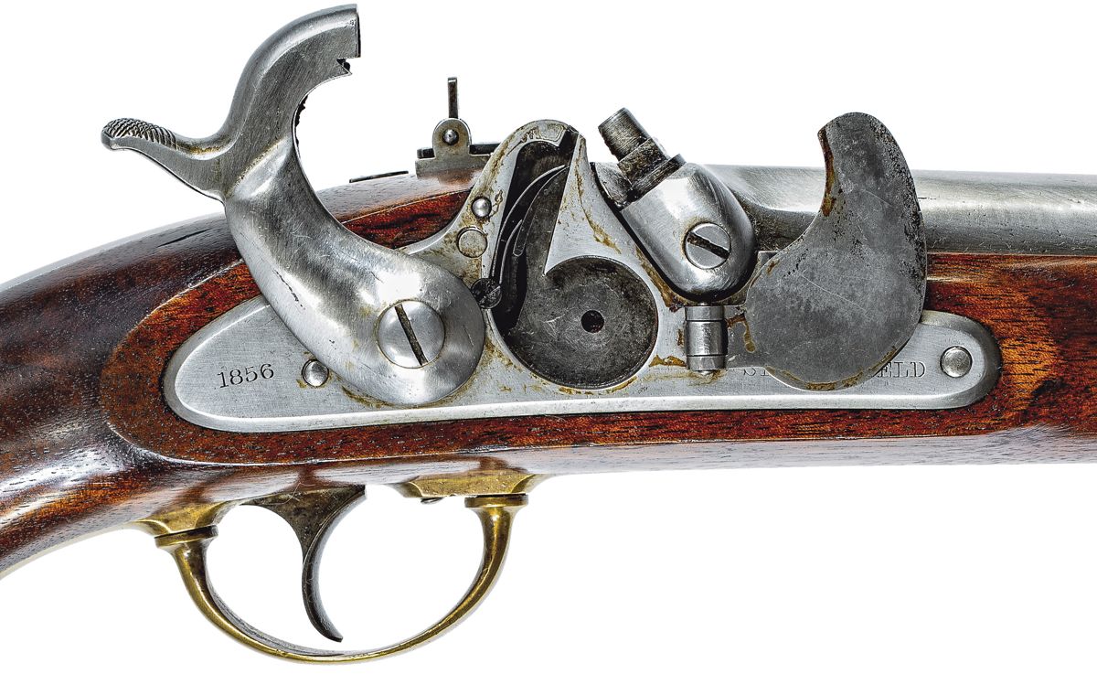 U.S. Model 1855 Pistol Carbine — lead photograph from the original article