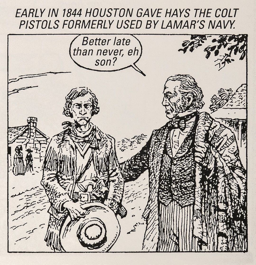 John C. Hayes: Defender of Texas — lead photograph from the original article