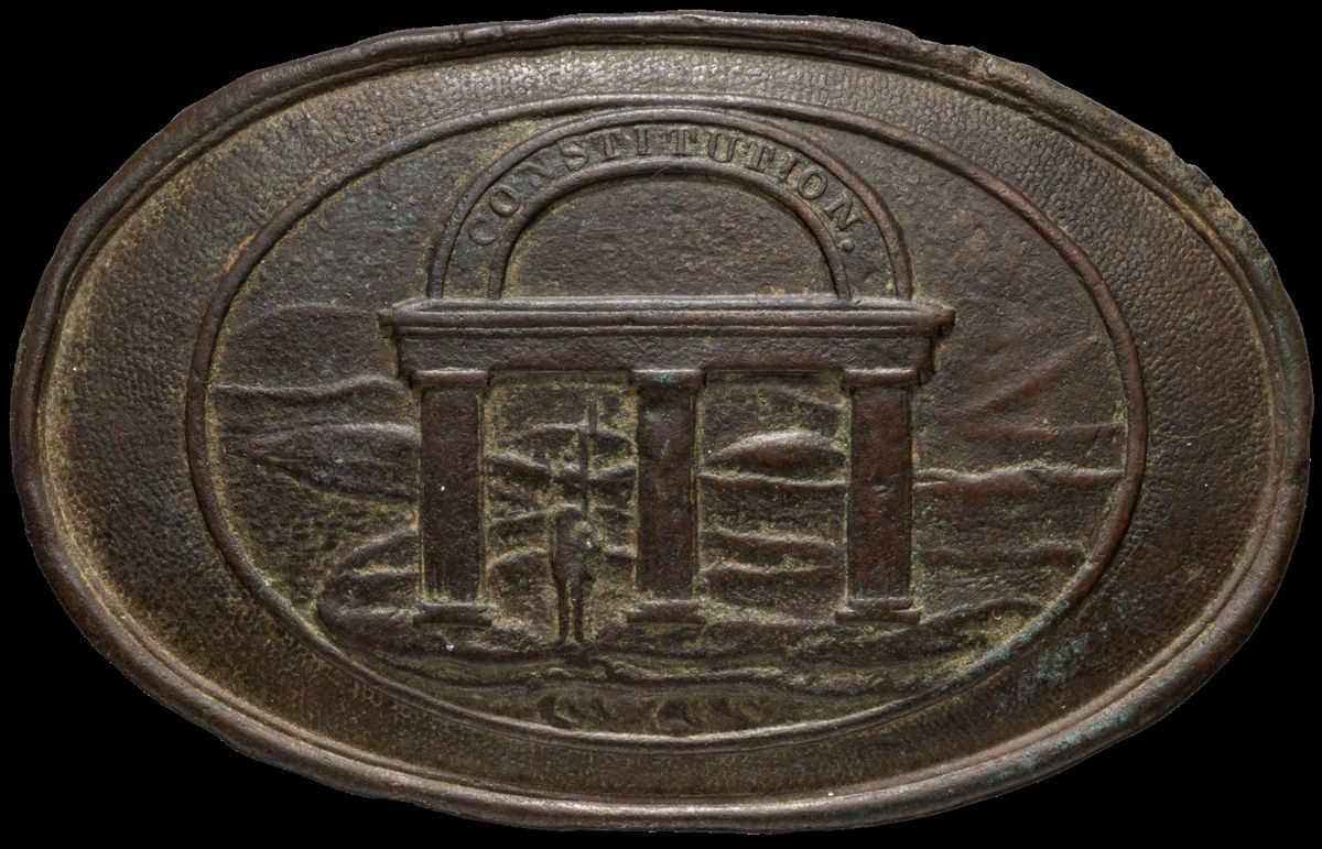 Confederate Oval State Plates — photograph 9 from the original article