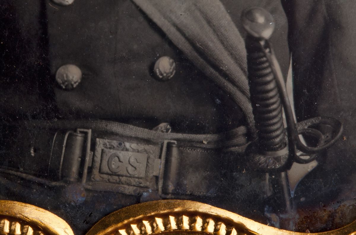 42nd Alabama Colonel’s Leech & Rigdon Belt — photograph 9 from the original article