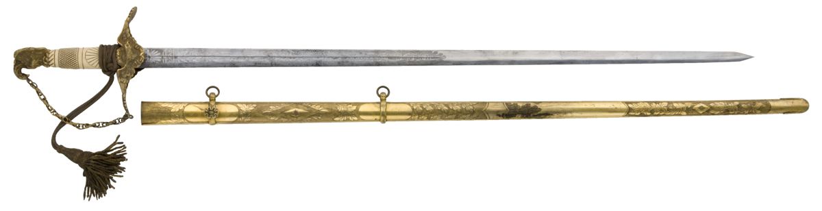 General John S. Crocker’s Militia Officer’s Sword and Epaulets — lead photograph from the original article
