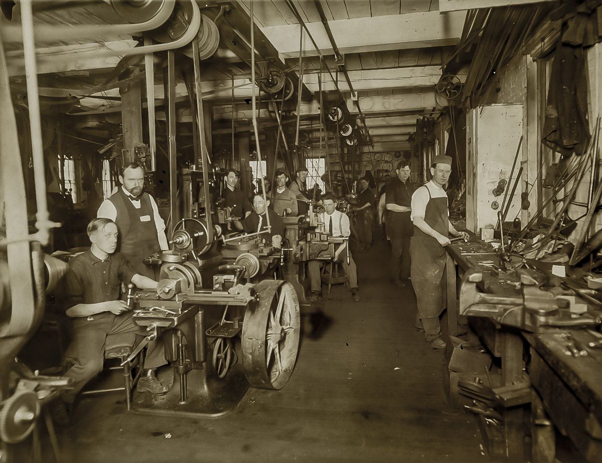Inside the Ames Manufacturing Company — photograph 6 from the original article