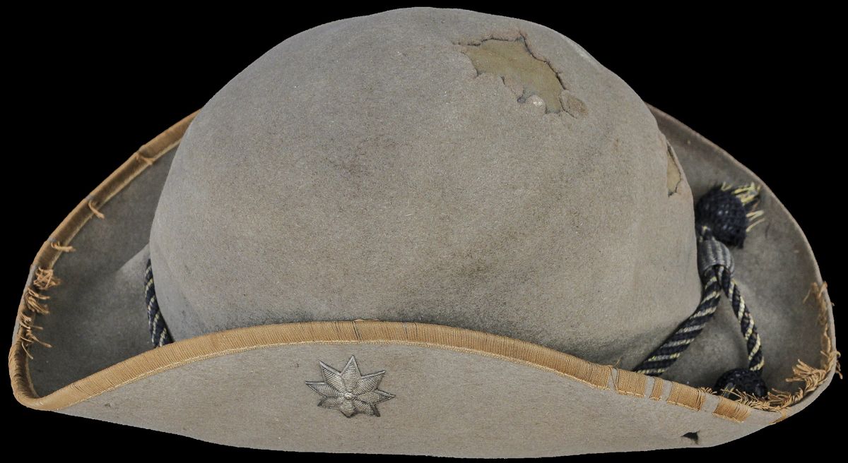 A Mosby Ranger’s Bullet Pierced Slouch Hat — photograph 2 from the original article