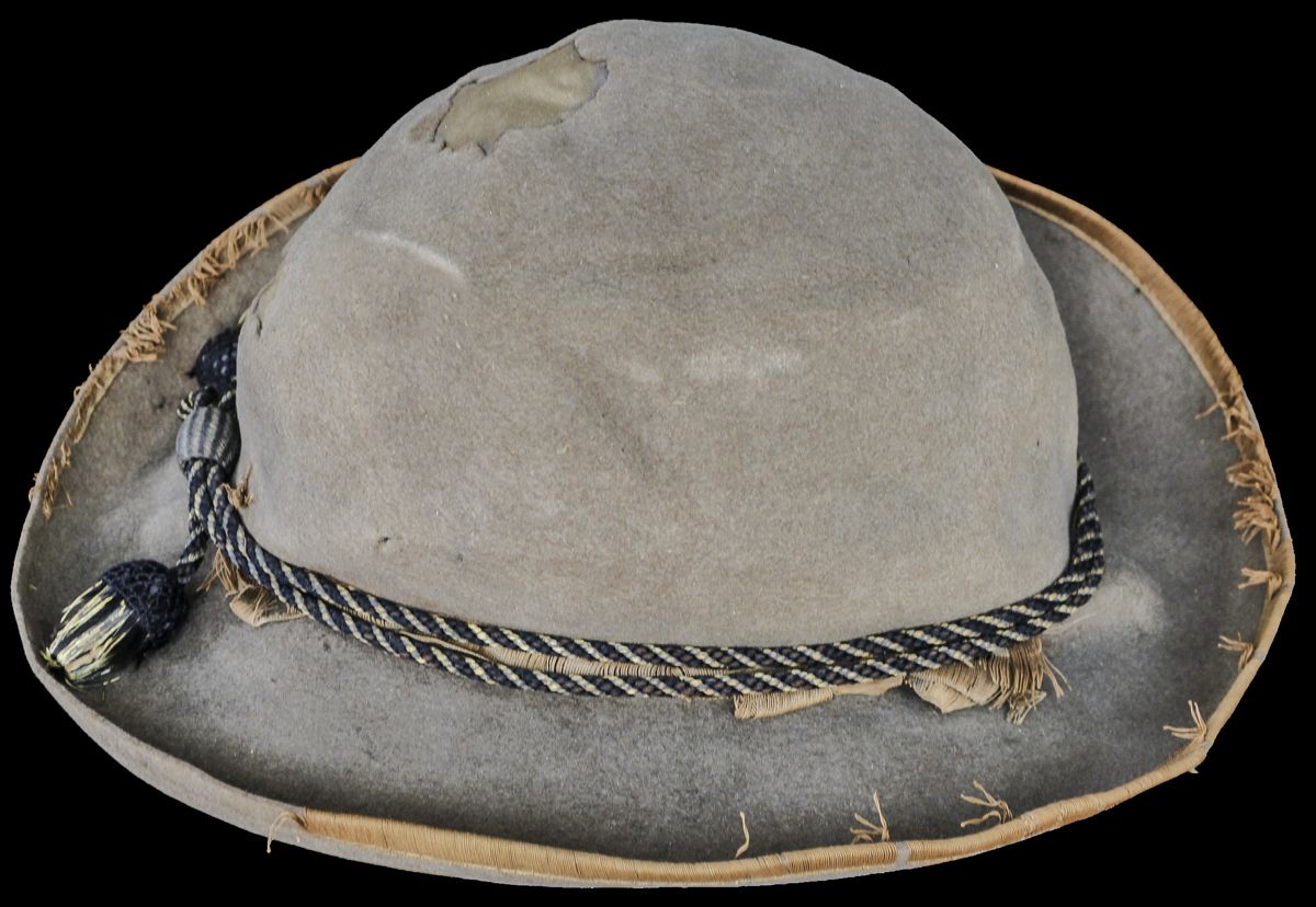 A Mosby Ranger’s Bullet Pierced Slouch Hat — photograph 11 from the original article